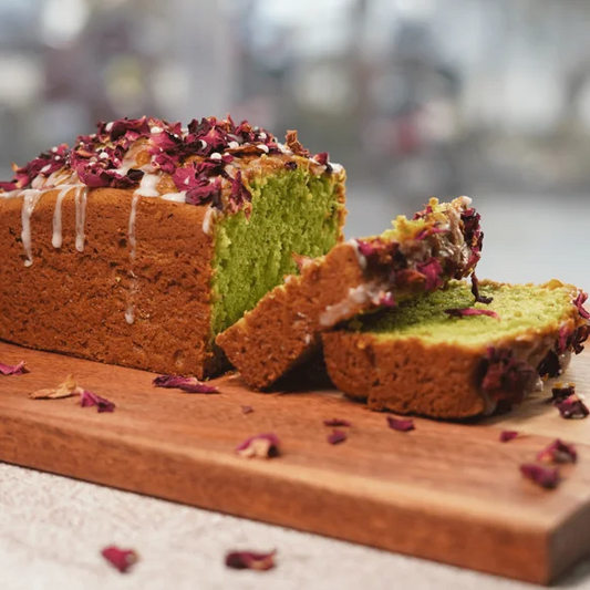 Rose Loaf Dry Cake